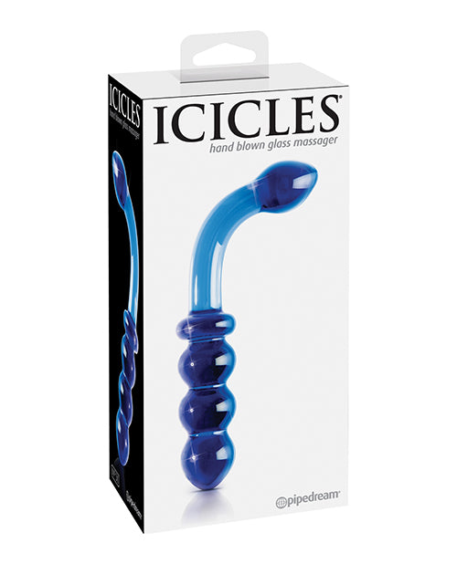 Icicles Icicles No. 31 Hand Blown Glass - Blue G Spot - Image 2