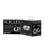 Icicles Icicles No. 42 Hand Blown Glass Medium Ben Wa Balls - Clear - Image 3