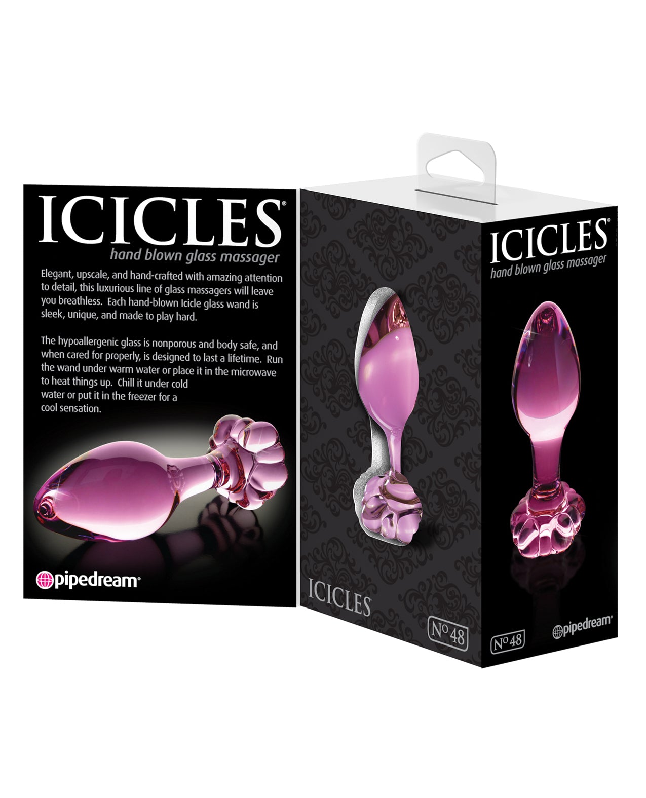 Icicles Icicles No. 48 Butt Plug - Pink - Image 3