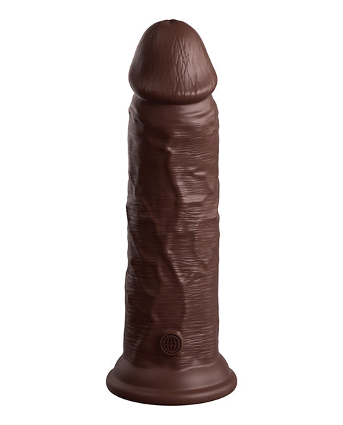 King Cock Elite King Cock Elite 8" Dual Density Silicone Cock - Brown/Espresso Nude