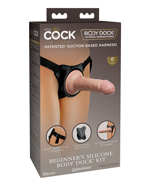 King Cock Elite King Cock Elite Beginner's Silicone Body Dock Kit - Image 5