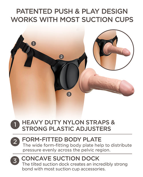 King Cock Elite King Cock Elite Beginner's Silicone Body Dock Kit - Image 4