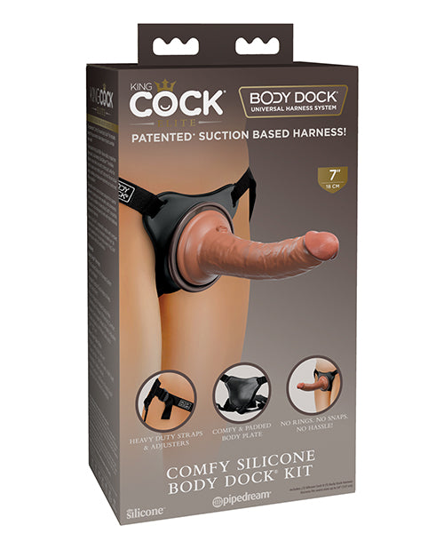 King Cock Elite King Cock Elite Comfy Silicone Body Dock Kit - Image 5