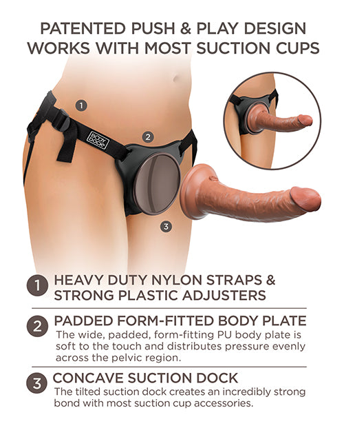 King Cock Elite King Cock Elite Comfy Silicone Body Dock Kit - Image 4