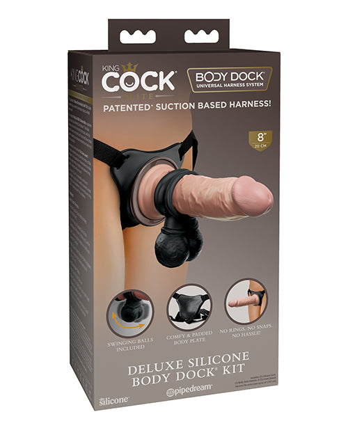 King Cock Elite King Cock Elite Deluxe Silicone Body Dock Kit - Image 5