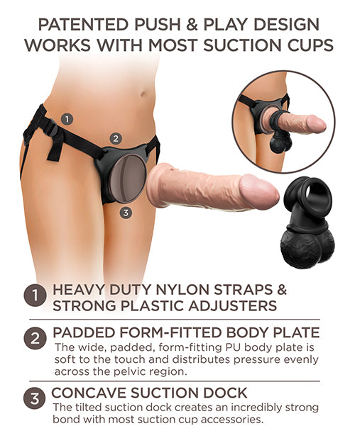 King Cock Elite King Cock Elite Deluxe Silicone Body Dock Kit - Image 4
