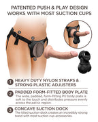 King Cock Elite King Cock Elite Ultimate Vibrating Silicone Body Dock Kit w/Remote - Image 4
