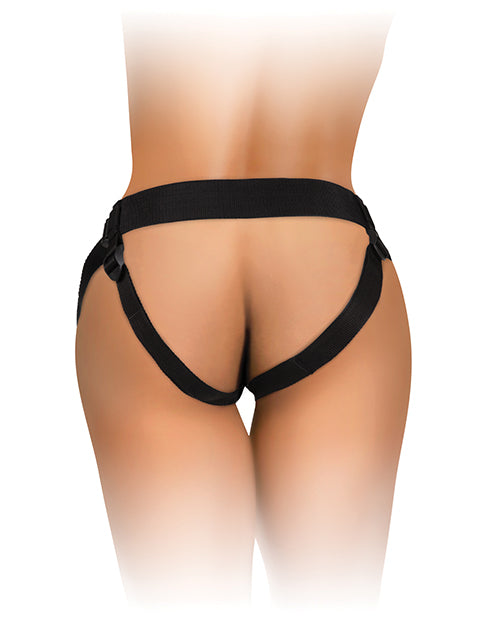 King Cock Elite King Cock Elite Beginner's Body Dock Strap On Harness - Black - Image 2