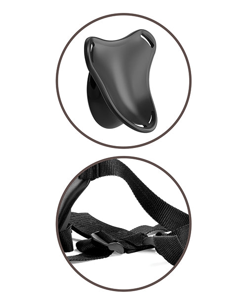 King Cock Elite King Cock Elite Beginner's Body Dock Strap On Harness - Black - Image 3
