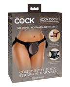 King Cock Elite King Cock Elite Comfy Body Dock Strap On Harness - Black - Image 5