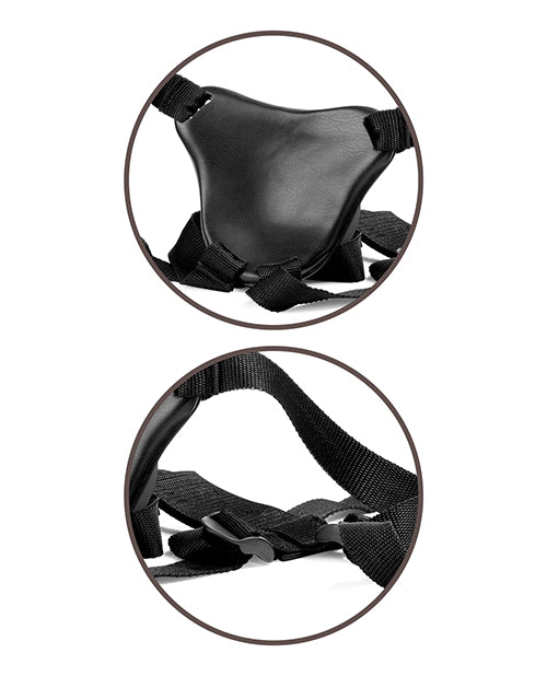 King Cock Elite King Cock Elite Comfy Body Dock Strap On Harness - Black - Image 3