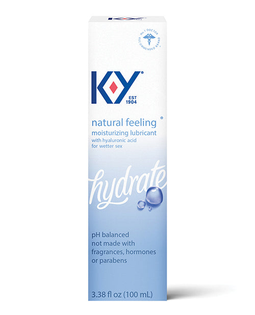 K-Y K-Y Natural Feeling with Hyaluronic Acid - 3.38 oz