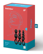 Satisfyer Satisfyer Booty Call Plugs - Set of 3 Black - Image 4