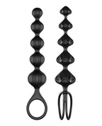 Satisfyer Satisfyer Love Beads Soft Silicone Beads - Set of 2 Black - Image 2