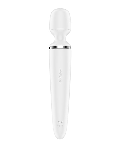 Satisfyer Satisfyer Wand-er Woman - White/Chrome - Image 3