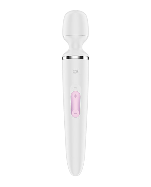 Satisfyer Satisfyer Wand-er Woman - White/Chrome - Image 4