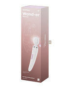 Satisfyer Satisfyer Wand-er Woman - White/Chrome - Image 6