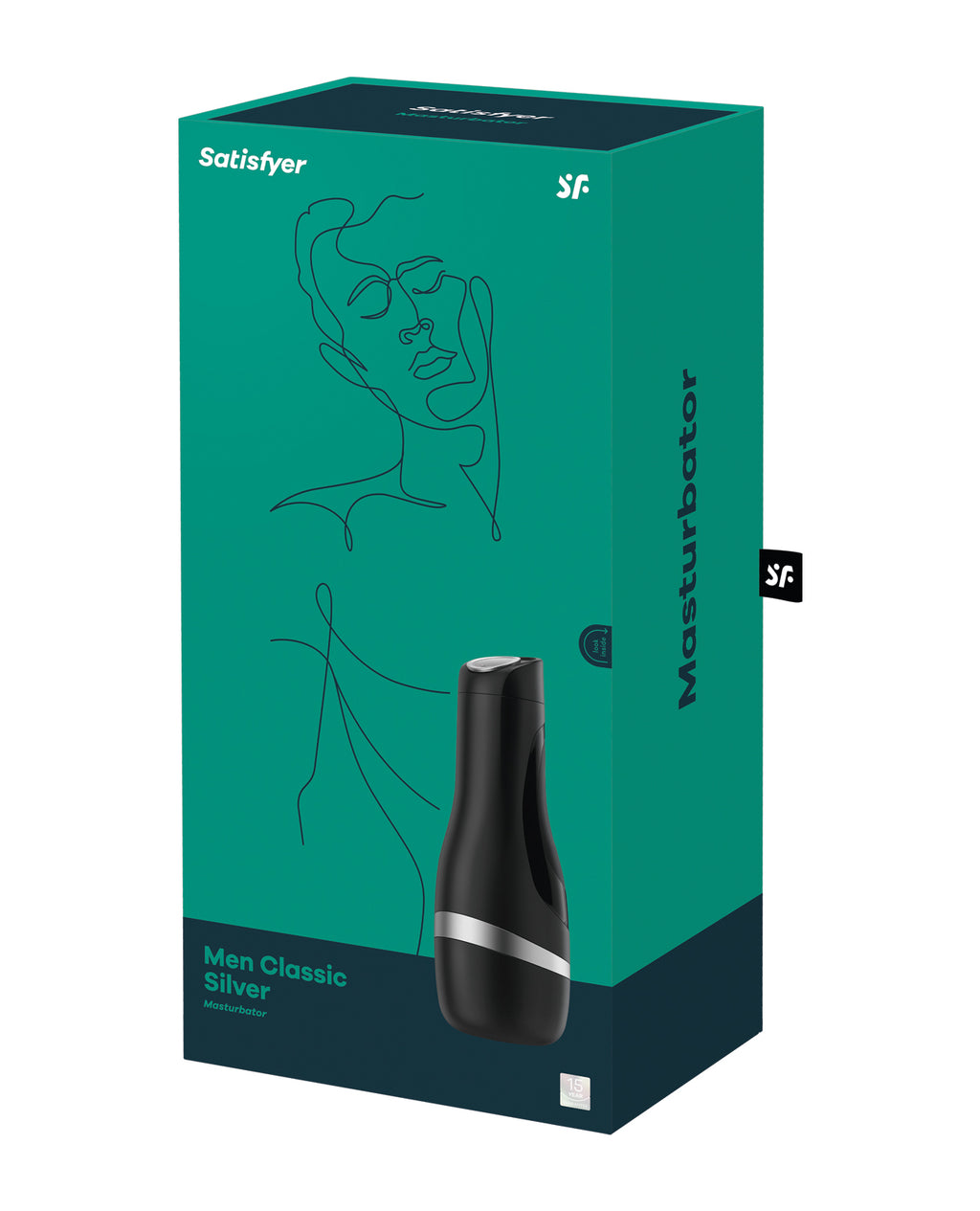 Satisfyer Satisfyer Men Classic - Black/Silver - Image 5