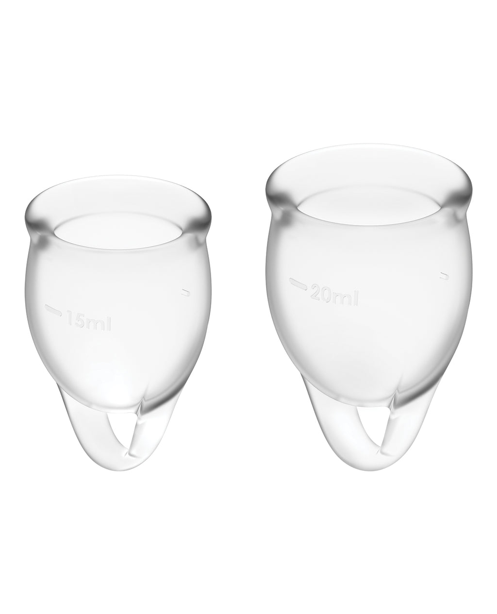 Satisfyer Satisfyer Feel Confident Menstrual Cup - Transparent