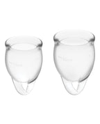 Satisfyer Satisfyer Feel Confident Menstrual Cup - Transparent
