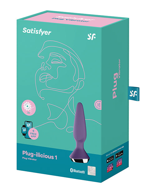 Satisfyer Satisfyer Plug-ilicious 1 - Purple - Image 5