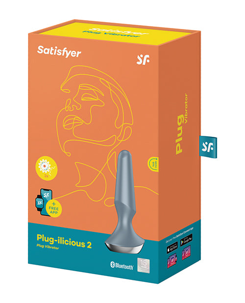 Satisfyer Satisfyer Plug-ilicious 2 - Ice Blue - Image 5