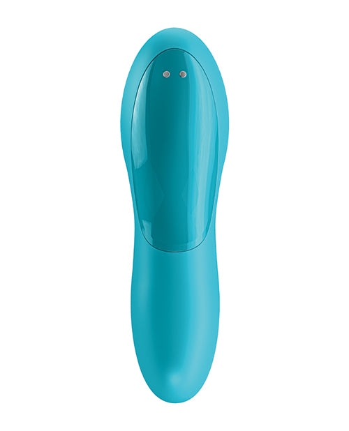 Satisfyer Satisfyer Teaser Finger Vibrator - Light Blue - Image 3