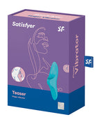 Satisfyer Satisfyer Teaser Finger Vibrator - Light Blue - Image 5