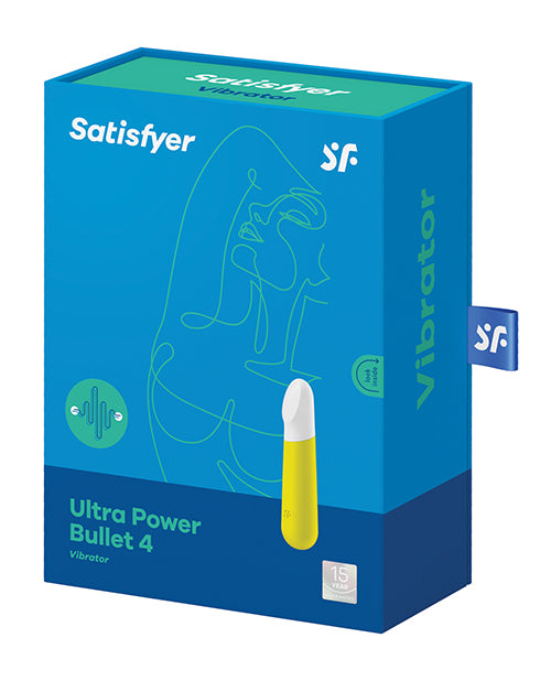 Satisfyer Satisfyer Ultra Power Bullet 4 - Yellow - Image 5