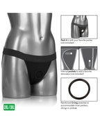 CalExotics CalExotics Packer Gear Jock Strap Harness - 2XL/3XL - Black - Image 5