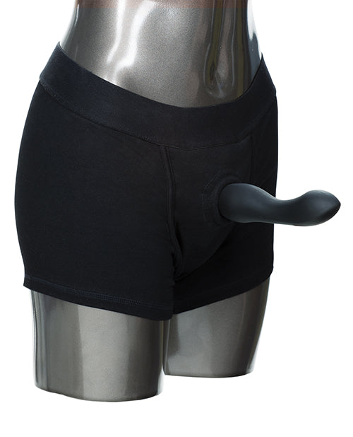 CalExotics CalExotics Packer Gear Boxer Brief Harness - XS/S - Black - Image 5