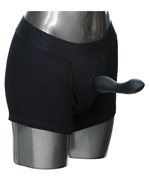 CalExotics CalExotics Packer Gear Boxer Brief Harness - M/L - Black - Image 5