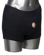 CalExotics CalExotics Packer Gear Boxer Brief Harness - L/XL - Black - Image 3