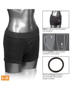 CalExotics CalExotics Packer Gear Boxer Brief Harness - XL/2XL - Black - Image 5