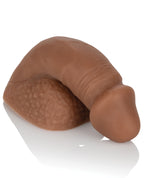 CalExotics CalExotics Packer Gear 4" Silicone Packing Penis - Burnt Caramel Nude - Image 3