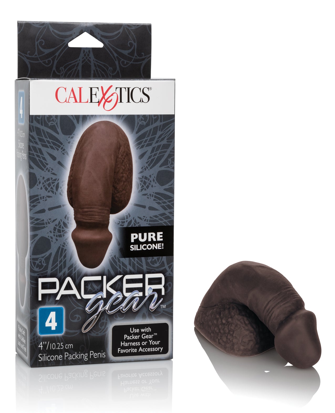 CalExotics CalExotics Packer Gear 4" Silicone Packing Penis - Espresso Nude