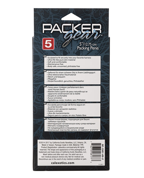 CalExotics CalExotics Packer Gear 5" Packing Penis - Champagne Pink Nude - Image 2