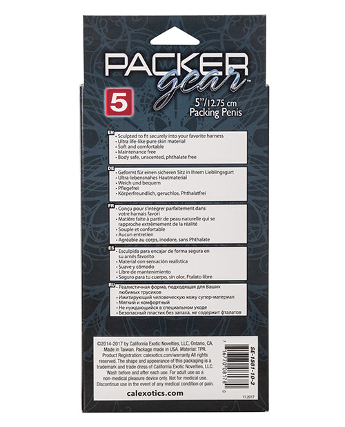 CalExotics CalExotics Packer Gear 5" Packing Penis - Tan Nude - Image 2