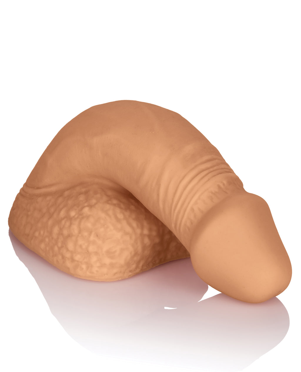CalExotics CalExotics Packer Gear 5" Silicone Packing Penis - Tan Nude - Image 3