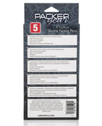 CalExotics CalExotics Packer Gear 5" Silicone Packing Penis - Burnt Caramel Nude - Image 2