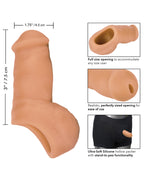 CalExotics CalExotics Packer Gear Ultra Soft Silicone STP - Tan Nude - Image 5