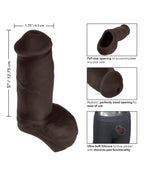 CalExotics CalExotics Packer Gear 5" Ultra Soft Silicone STP - Espresso Nude - Image 5