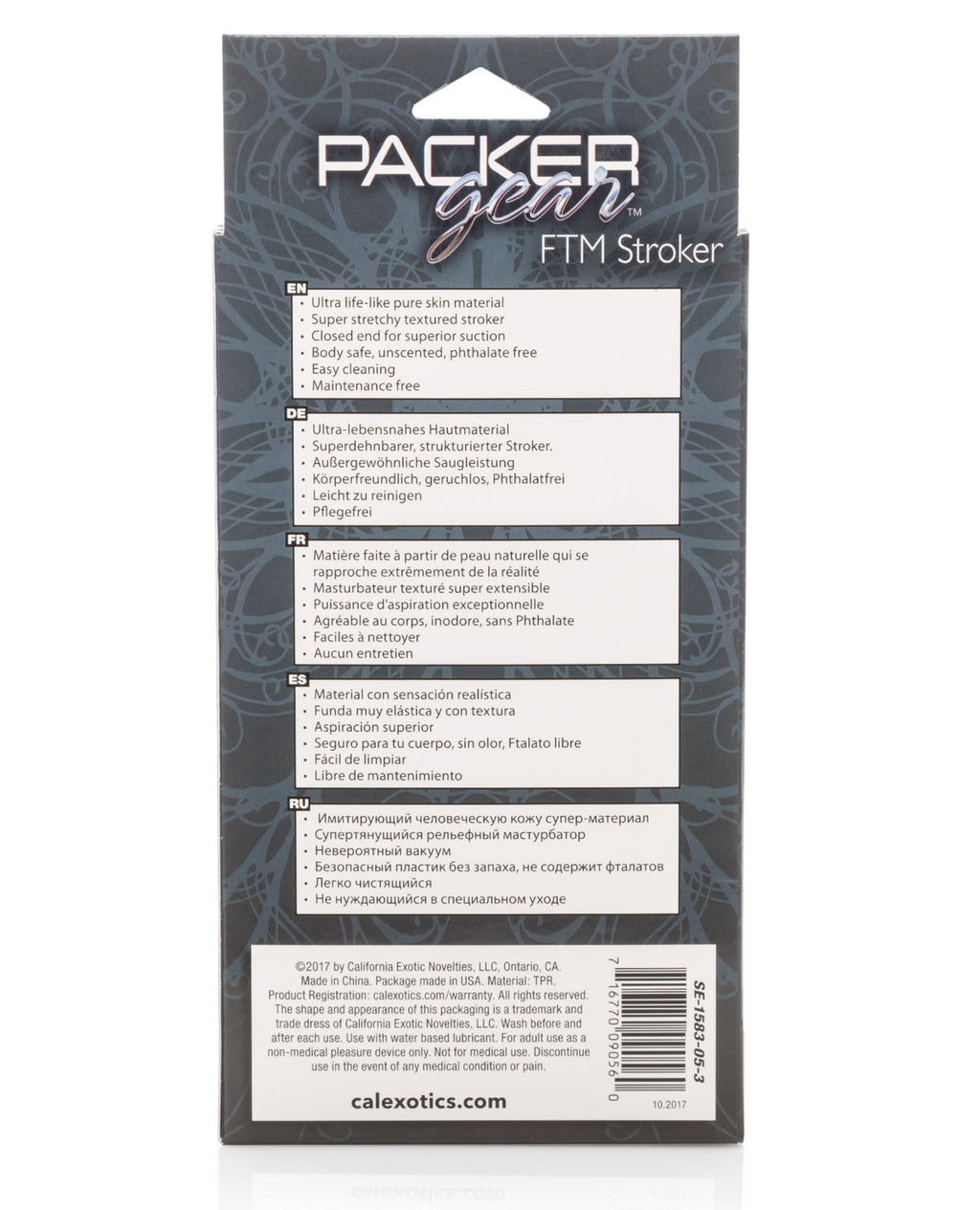 CalExotics CalExotics Packer Gear FTM Stroker - Black - Image 2