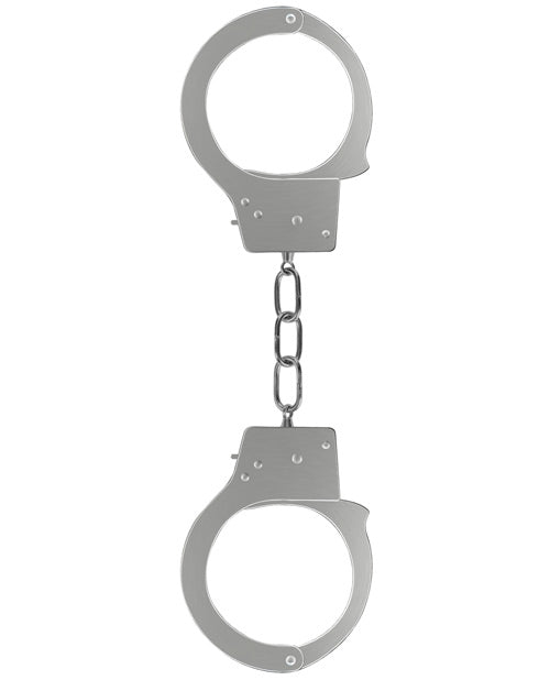 Ouch Shots Ouch Beginner's Handcuffs - Metal - Image 2