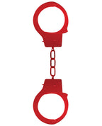 Ouch Shots Ouch Beginner's Handcuffs - Red - Image 2