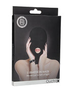 Ouch Shots Ouch Submission Mask - Black