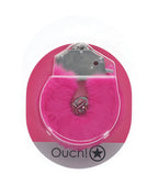 Ouch Shots Ouch! Heavy-Duty Fluffy Handcuffs - Pink - Image 2