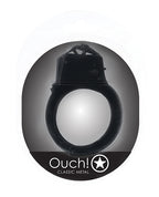Ouch Shots Ouch! Classic Metal Handcuffs - Black - Image 2