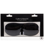 Ouch Shots Ouch Curvy Eye Mask - Black