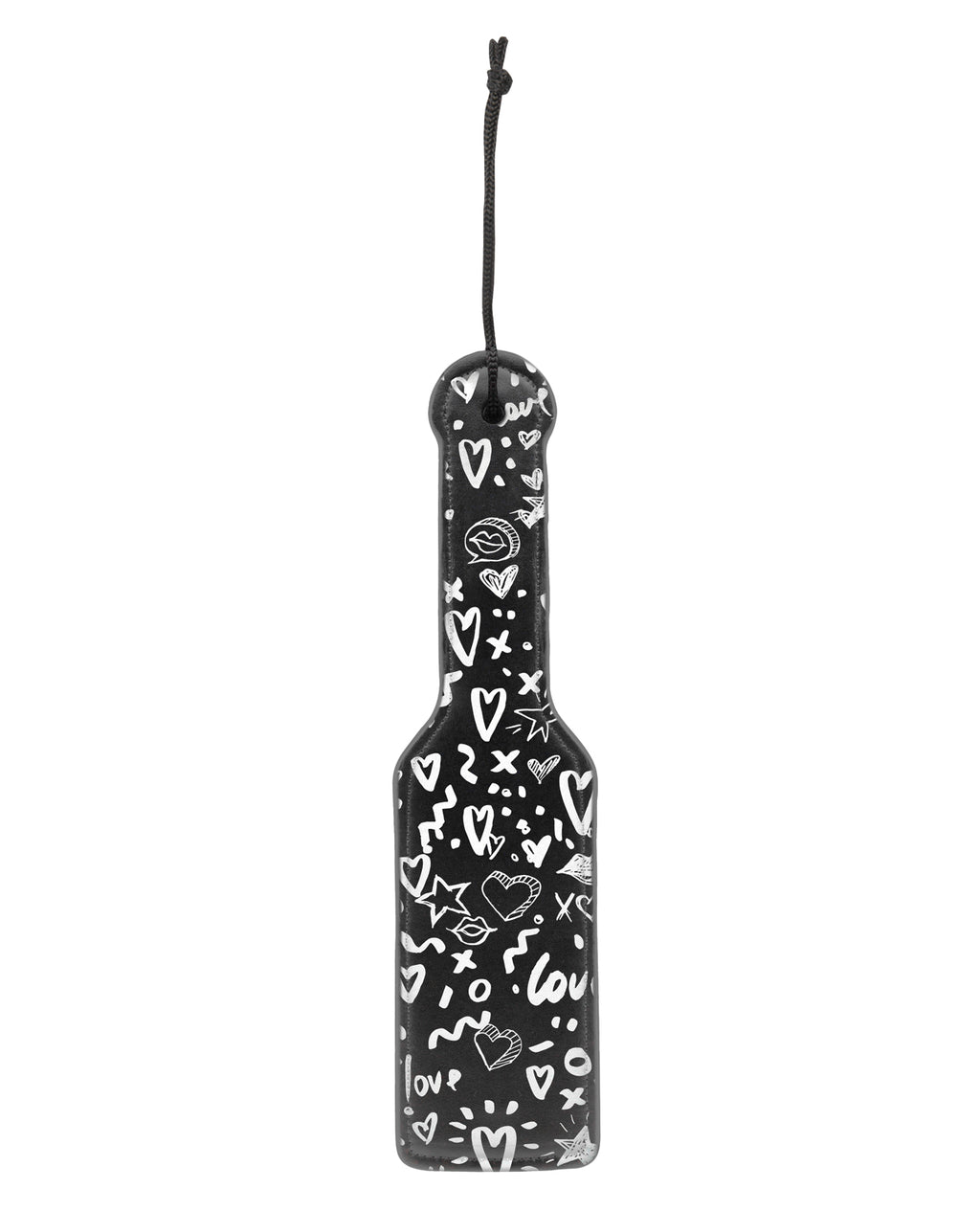 Ouch Shots Ouch Love Street Art Fashion Printed Paddle - Black - Image 2